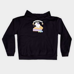 Cute rabbit in Buniberry Pie cute dessert Kids Hoodie